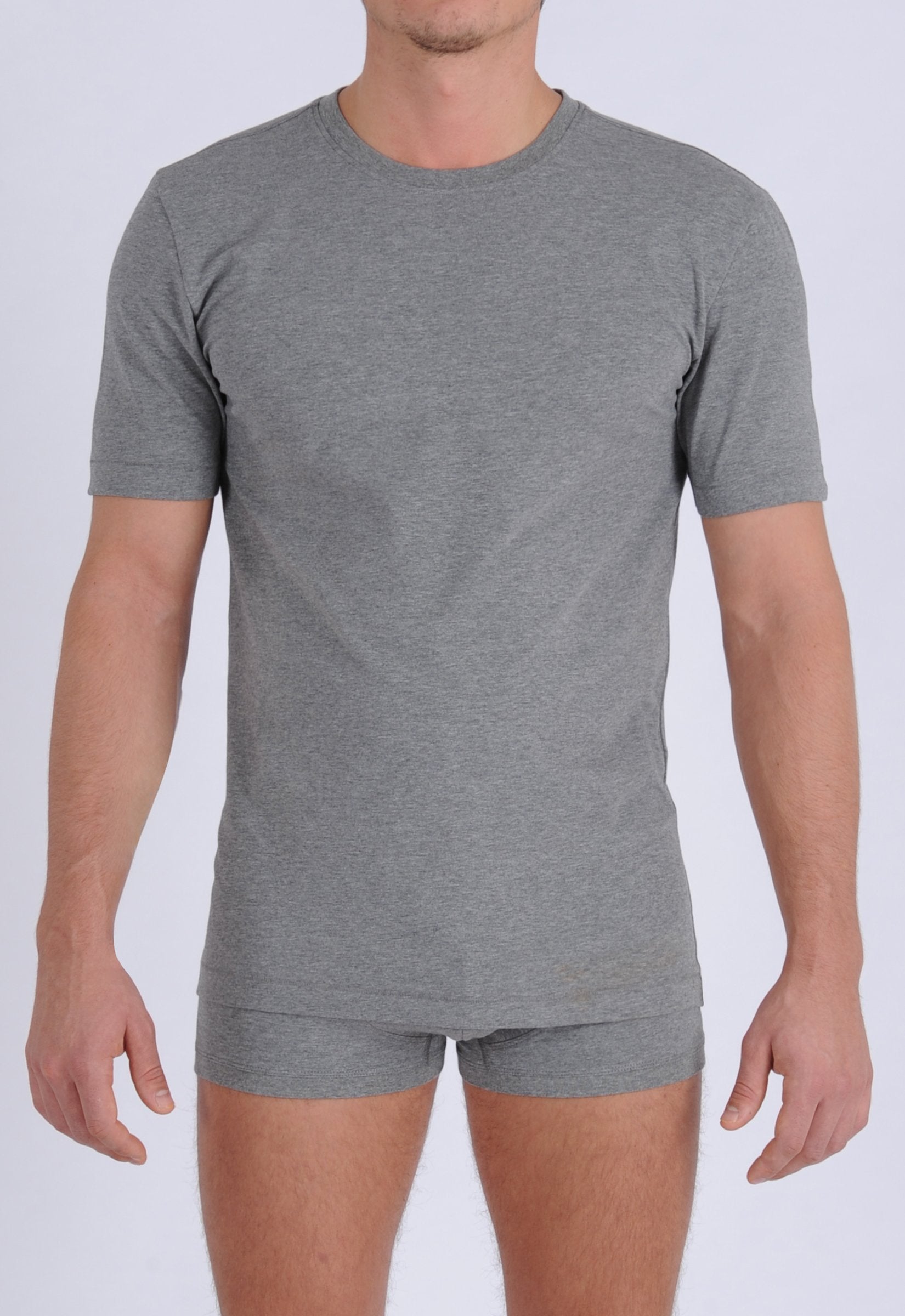 Ginch Gonch Signature Series - Crew Neck T-Shirt Grey Front