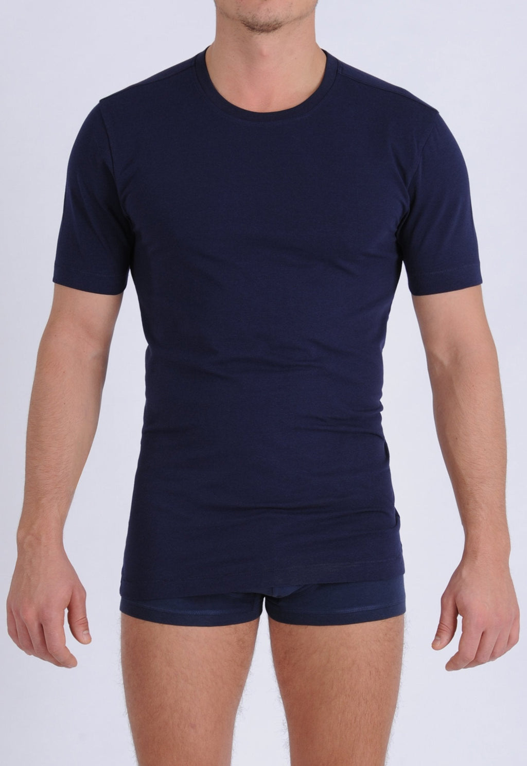 Ginch Gonch Signature Series - Crew Neck T-Shirt Navy Front