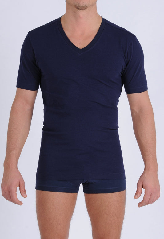 Ginch Gonch Signature Series - V-Neck T - Navy front